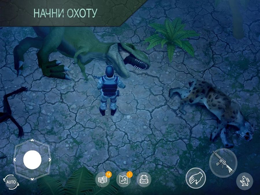 Скачать Jurassic Survival на Андроид — Русская версия screen 2