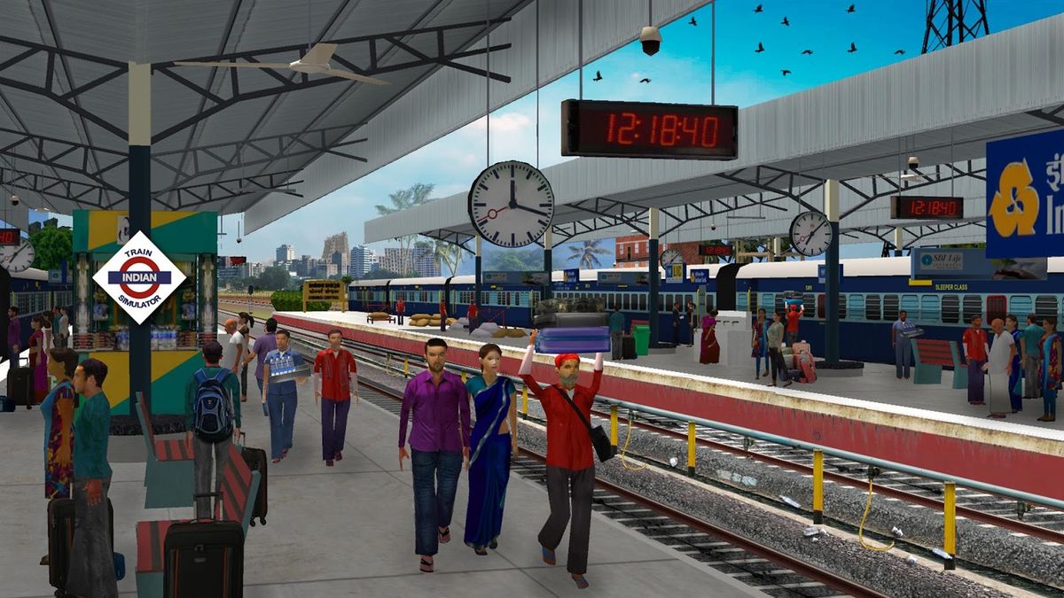 Скачать Indian Train Simulator на Андроид screen 2