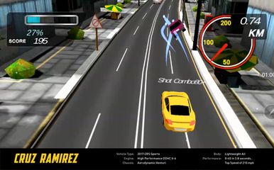 Скачать League: Car Lightning Queen 4 на Андроид screen 2