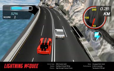 Скачать League: Car Lightning Queen 4 на Андроид screen 3