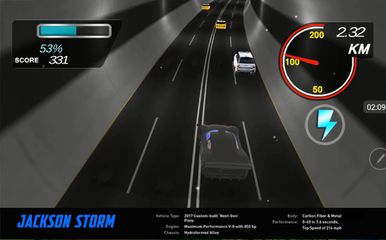 Скачать League: Car Lightning Queen 4 на Андроид screen 1