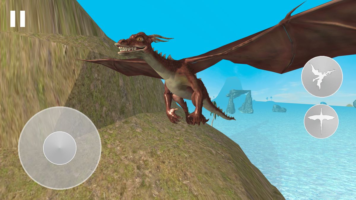 Скачать Полет дракона Simulator 2016 на Андроид screen 3