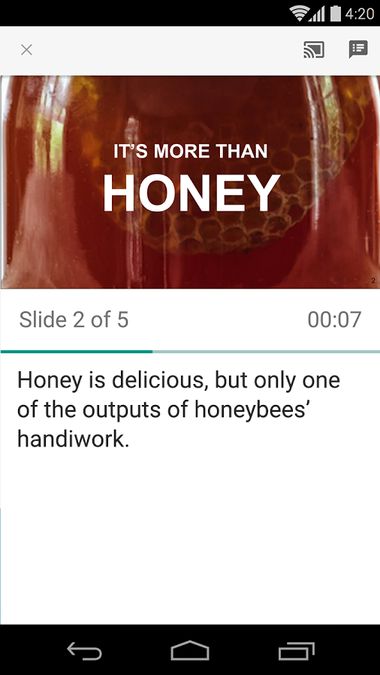 Скачать Google Презентации на Андроид screen 5