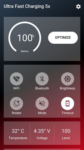 Скачать Ультра быстрая зарядка 5X на Андроид screen 1