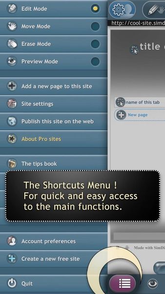 Скачать Website Builder Sim Dif на Андроид screen 5