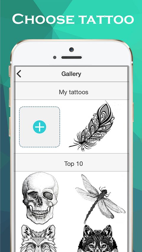 Скачать Ink Hunter Tattoo Maker на Андроид screen 1