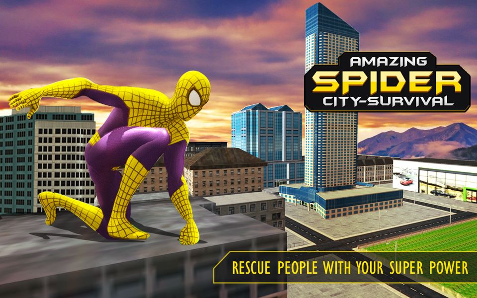 Скачать Amazing Spider City Survival на Андроид — Последняя версия screen 4