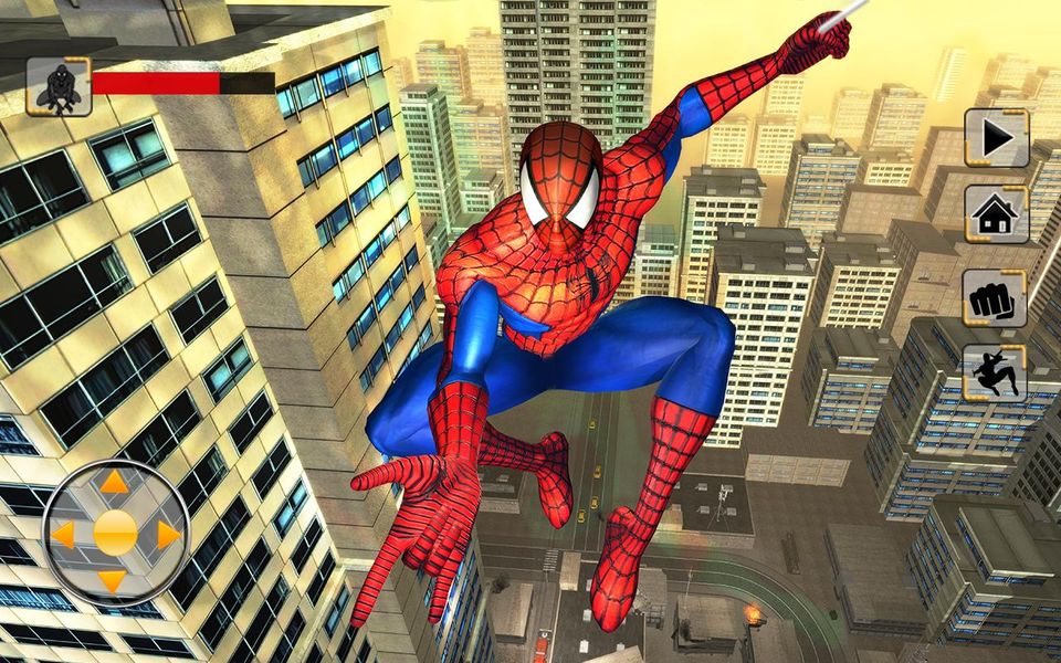 Скачать Невероятный монстр против битвы в Spiderhero на Андроид screen 3