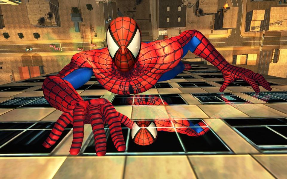 Скачать Невероятный монстр против битвы в Spiderhero на Андроид screen 1