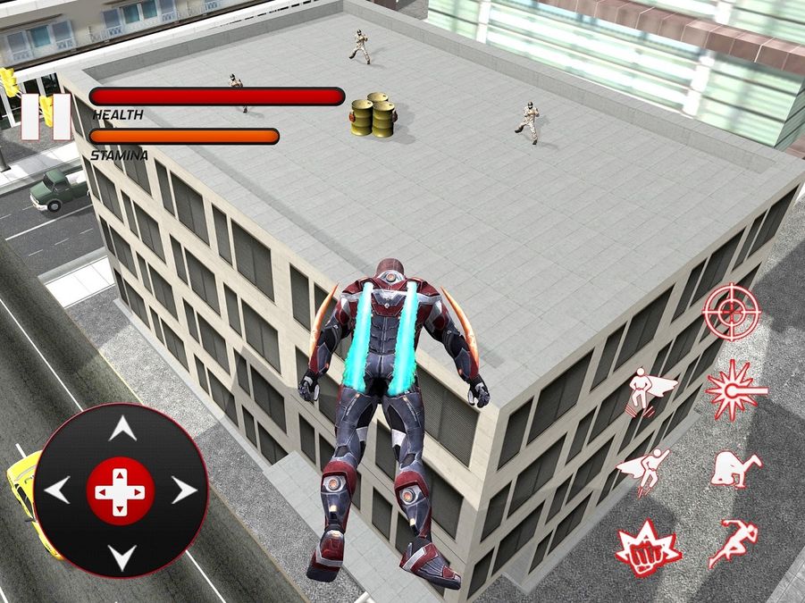 Скачать Super Hero Robot Man Final Fight: City Battle на Андроид screen 1