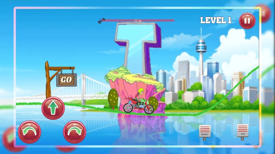 Скачать Titans Go Bike на Андроид — Полная версия screen 2