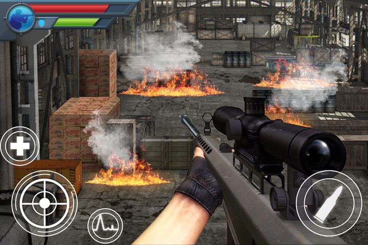 Скачать Sniper 2017 — Counter terrorist modern strike FPS на Андроид screen 3