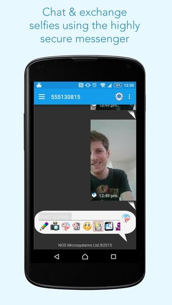 Скачать SelfieCheckr Secure Messenger на Андроид screen 1