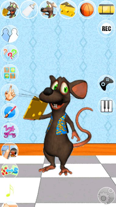 Скачать Говорящая мышь Майк на Андроид — Официальная версия screen 3