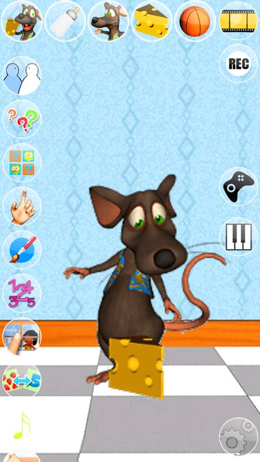 Скачать Говорящая мышь Майк на Андроид — Официальная версия screen 2