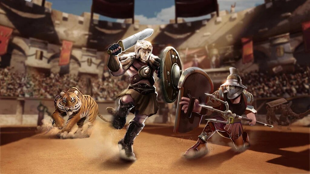Скачать Gladiator Heroes на Андроид screen 3